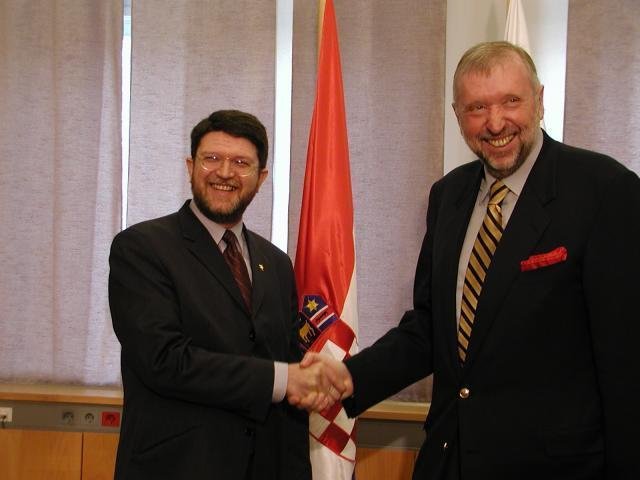 Tonino Picula in Dimitrij Rupel na otvoritvi Konzulata RH v Mariboru RH